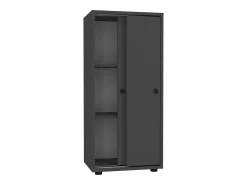Gabinete do escritório Ulas Antracite A. 109 x L. 49 x P. 38 cm