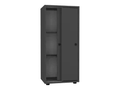 Gabinete do escritório Ulas Antracite A. 109 x L. 49 x P. 38 cm