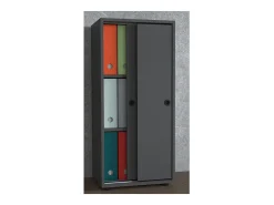 Gabinete do escritório Ulas Antracite A. 109 x L. 49 x P. 38 cm