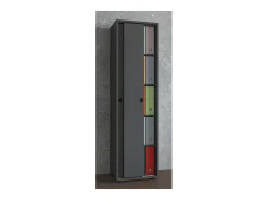 Gabinete do escritório Ulas Antracite A. 168 x L. 49 x P. 38 cm