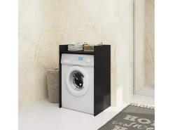 Gabinete em Laminado Preto para Lavadora FIN
