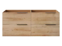 Gabinete suspenso para lavatório - Cor natural clara - 120 cm - NISAYA