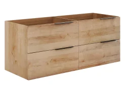 Gabinete suspenso para lavatório - Cor natural clara - 120 cm - NISAYA