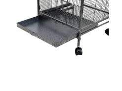 Gaiola metálica para aves exóticas, aviário para papagaios e canários