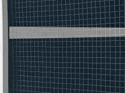 Galinheiro em madeira com cerca, 10 galinhas, C266 x L174 x A205 cm azul e branco - FERAS