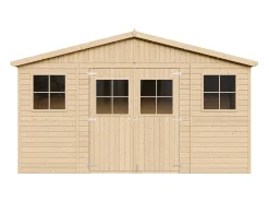 Galpão de madeira - 8 m² / H246x418x220 cm - M332