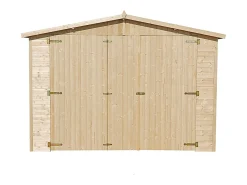Garage de madeira - 15 m² / H222x516x324 cm - M101