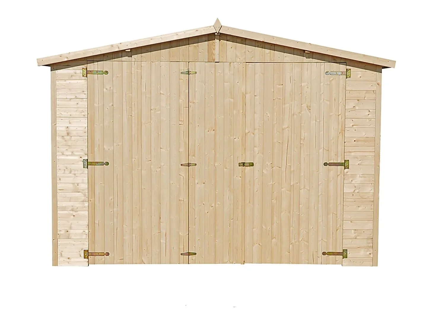 Garage de madeira - 15 m² / H222x516x324 cm - M101