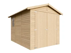 Garage de madeira - 6 m² / H222x320x244 cm - M105
