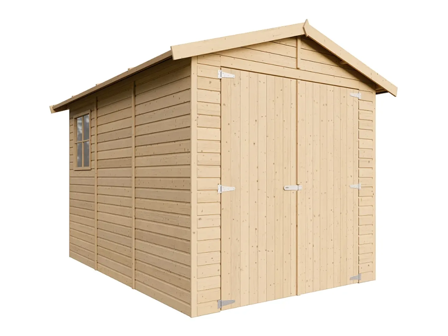 Garage de madeira - 6 m² / H222x320x244 cm - M105