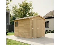 Garage de madeira - 6 m² / H222x320x244 cm - M105