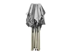 Gazebo dobrável dobrável 3 X 2 Branco revestido em PVC impermeável