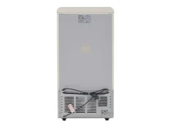 Geladeira de porta dupla com ajuste e rodízios - 72L - 120kWh/ano - baixo nível de ruído de 39 dB - classe E - 45x44x91cm