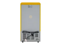 Geladeira de porta dupla com ajuste e rodízios - 72L - 120kWh/ano - baixo nível de ruído de 39 dB - classe E - 45x44x91cm