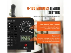 Gerador de Ozono SucceBuy 12000 mg/h, Eliminador de Odores com Temporizador de 0 a 120 minutos