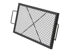 Grade de Cozinha SucceBuy para Fogareiro Exterior X-Marks de 81CM, Grade de Cozinha em Aço Robusto