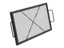 Grade de Cozinha SucceBuy para Fogareiro Exterior X-Marks de 81CM, Grade de Cozinha em Aço Robusto