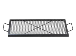 Grade de Cozinha SucceBuy para Fogareiro Exterior X-Marks de 81CM, Grade de Cozinha em Aço Robusto