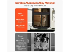 Grade de Porta de Entrada SucceBuy para Autocaravana 62.23 x 50.8 cm, Protetor de Tela para Porta de RV, Reforçada e Respirável, para Animais de Estimação