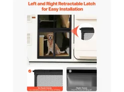 Grade de Porta de Entrada SucceBuy para Autocaravana 62.23 x 50.8 cm, Protetor de Tela para Porta de RV, Reforçada e Respirável, para Animais de Estimação