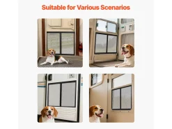 Grade de Porta de Entrada SucceBuy para Autocaravana 62.23 x 50.8 cm, Protetor de Tela para Porta de RV, Reforçada e Respirável, para Animais de Estimação