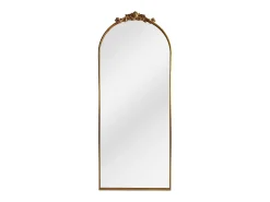 Grande espelho estilo romântico com moldura, L. 65 x A. 165 cm, Dourado, INARI