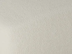 Grande sofá de canto panorâmico em tecido bouclé branco POGNI de Maison Céphy