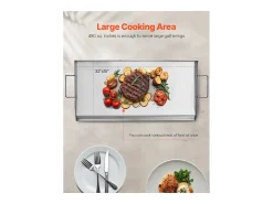 Grelha, SucceBuy Assadeira para Churrasco em Aço Inoxidável 809 x 370 mm