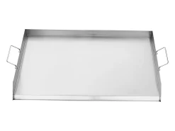 Grelha, SucceBuy Chapa para Churrasco em Aço Inoxidável 910 x 525 mm