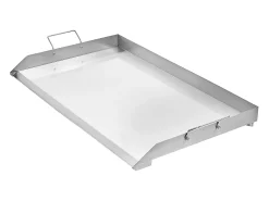 Grelha, SucceBuy Chapa para Churrasco em Aço Inoxidável 910 x 525 mm