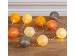 Grinalda led em PVC multicolor 175x5,8cm