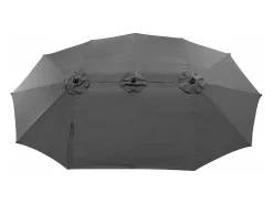Guarda-chuva duplo 2,7x4,6m LINAI cinza