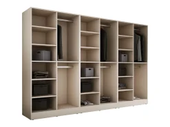 Guarda-roupa: Vidro Antisol / Bege areia, 300 x 200 x 51 cm