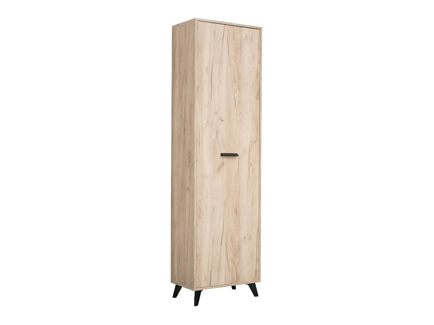 Guarda-roupa 53,5x192x35 cm Carvalho cinza, conjunto de 5 peças para hall