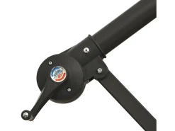 Guarda-sol de braço lateral com iluminação LED e mastro de aço 300 cm de diâmetro laranja 02_0008580