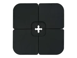 Guarda-sol de exterior com base portátil 4 x 3 m verde 02_0008064