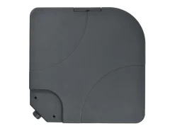 Guarda-sol de exterior com base portátil 4 x 3 m verde 02_0008064