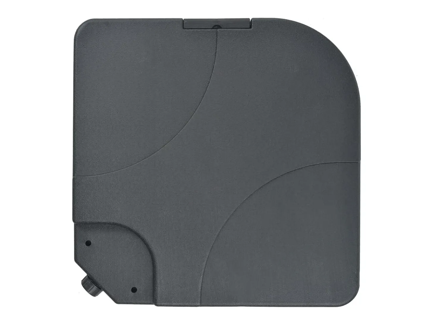 Guarda-sol de exterior com base portátil 4 x 3 m verde 02_0008064