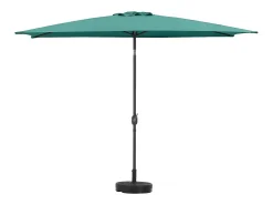 Guarda-sol de jardim "Sol 2" - Retângulo - 2 x 3 m - Verde + Lajes ponderadas incluídas
