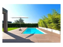 Guarda-sol de jardim "Sol 2" - Retângulo - 2 x 3 m - Cinza