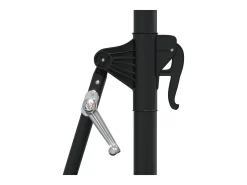 Guarda-sol de parede com mastro de metal antracite de 300 cm 02_0008685