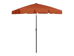 Guarda-sol de praia laranja 180 x 120 cm 02_0008407