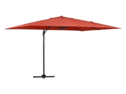 Guarda-sol "Sun 4" - 3 x 4 m - Vermelho