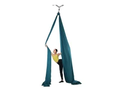 Hammock de Yoga SucceBuy 8,7 m, Hammock Trapézio para Inversão, em Seda Aérea, Verde