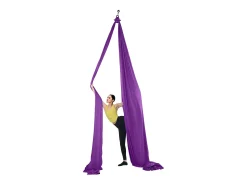 Hammock de Yoga SucceBuy 8,7 m, Hammock Trapézio Inversão Fly, em Seda Aérea, Violeta
