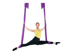 Hammock de Yoga SucceBuy 8,7 m, Hammock Trapézio Inversão Fly, em Seda Aérea, Violeta
