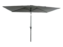 HAPUNA guarda-chuva rectangular recto 2x3m cinzento