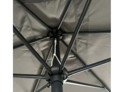 HAPUNA guarda-chuva rectangular recto 2x3m cinzento