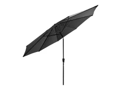 HAPUNA guarda-chuva redondo recto 3,30m de diâmetro cinzento
