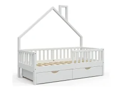 Hausbett branco 168x83x155 noemi